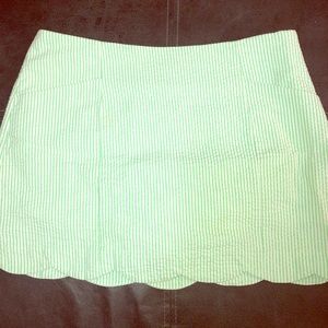 Lilly Pulitzer Green/White Skirt